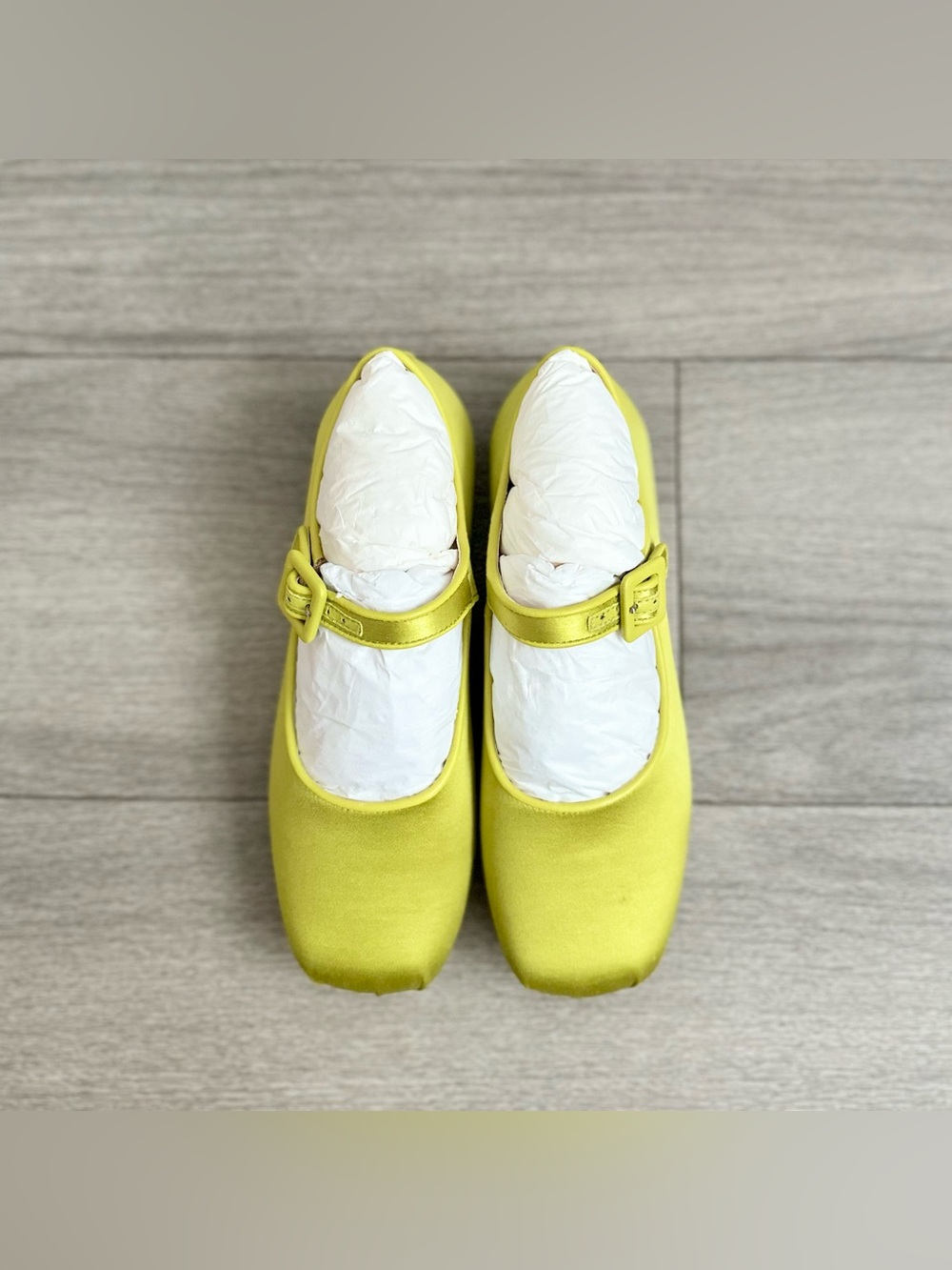 Sandy Liang & Heaven by Marc Jacobs Mary Jane Pointe in Ballet Satin NEW - Picture 8 of 13